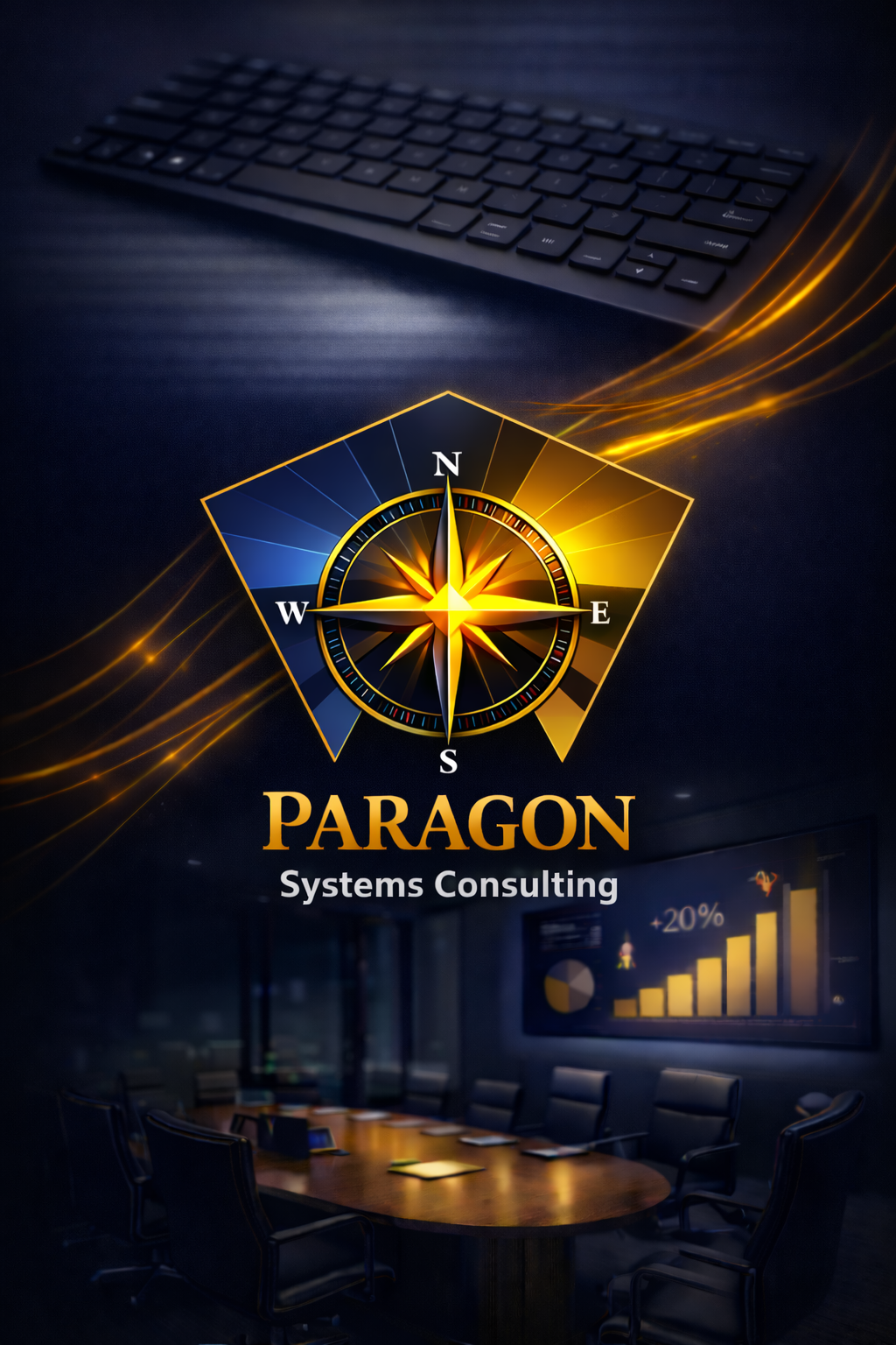 Abstract visual representing clarity and direction through structured engagement